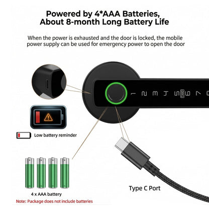 KSA Mart Smart Fingerprint Lock