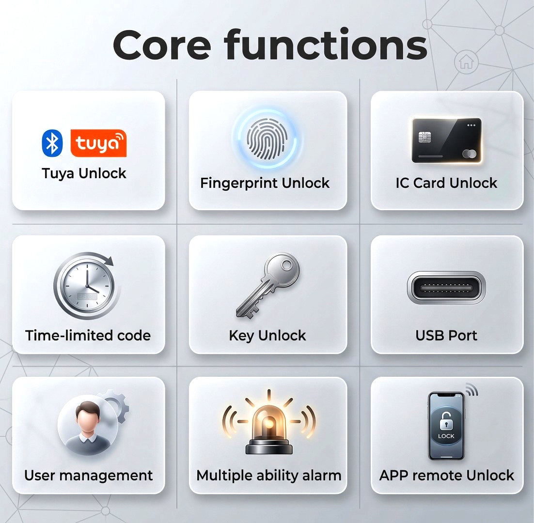 KSA Mart Smart Fingerprint Lock