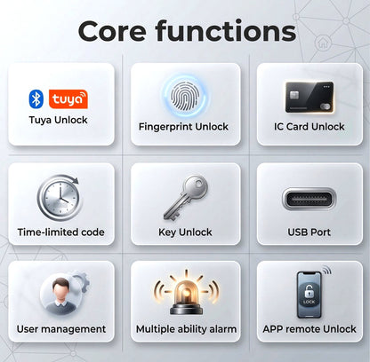 KSA Mart Smart Fingerprint Lock