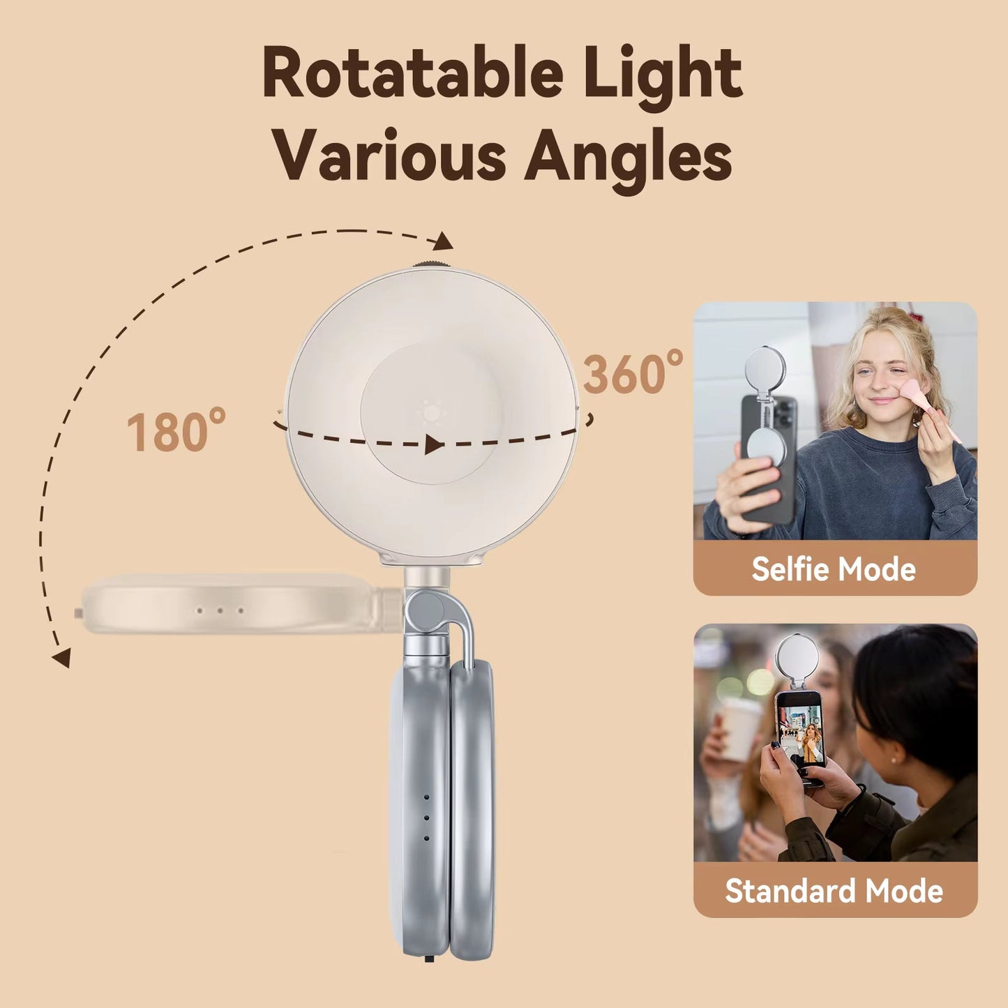إضاءة سيلفي LED Mag-safe