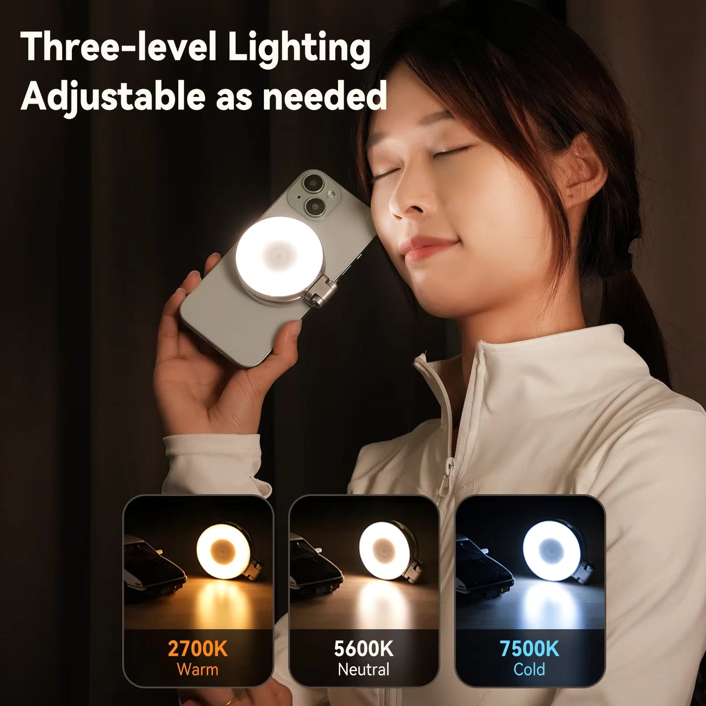إضاءة سيلفي LED Mag-safe